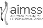Australian Institute for Musculoskeletal Science (AIMSS) logo